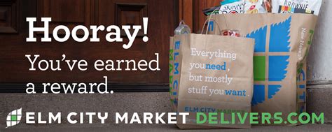 elm city market delivery.